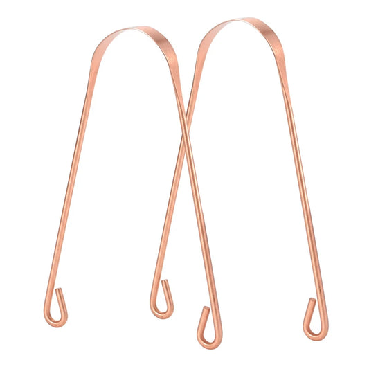 Pure Copper Tongue Scraper U-shaped