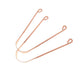 Pure Copper Tongue Scraper U-shaped
